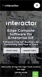Mobile Screenshot of interactor.com